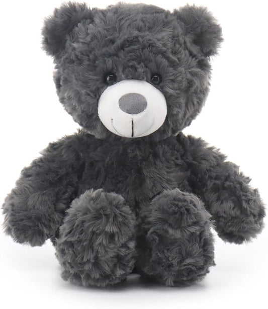 Apricot Lamb Ash Gray Flower Bear Stuffed Animals for Kids, Soft Cute Plush Toys for Baby Girl and Boy, 8 Inches