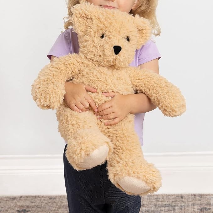 Vermont Teddy Bear | Buttercream Teddy Bear Stuffed Animal | Classic Soft Plush with 100% Recycled Filling, Design in USA | 18 Inch | Super Soft Teddy Bear Collection