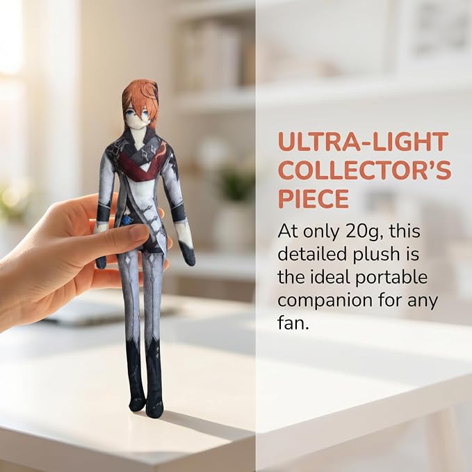 Tartaglia Anime Figure Keychain for Adult Fans, Genshin Impact Collectible Bag Hanging Keyring