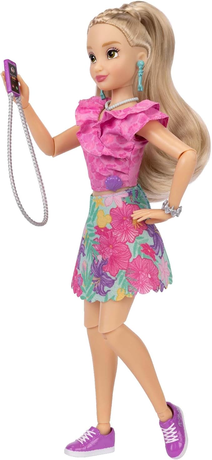 Disney ILY 4EVER Fashion Dolls Ariel 11.5" Tall with 13 Points of Articulation, Two Complete Mix-and-Match Outfits and Mickey Ring for You!