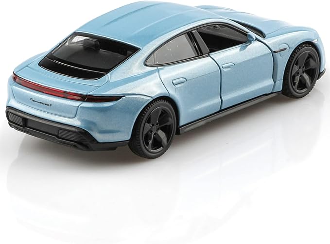 TOKAXI 1/36 Scale Porsche Taycan Turbo Diecast Car Models,Pull Back Vehicles Toy Cars,Cars Gifts for Boys Girls