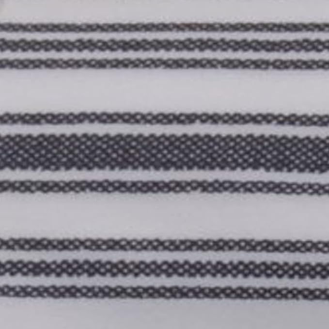 Nautica - Full Sheets, Cotton Percale Bedding Set, Casual Home Decor, Dorm Room Essentials (Coleridge Stripe Charcoal, Full)