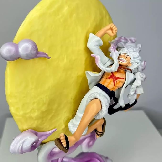Anime One Piece Figure, Luffy Nika Form, Light-Up Version