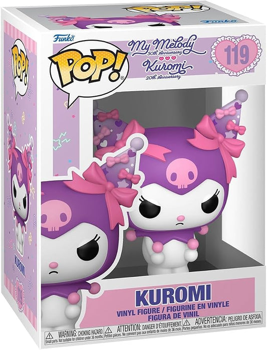 Funko Pop! Sanrio: Kuromi 20th Anniversary &My Melody 50th Anniversary - Kuromi - Hello Kitty - Collectable Vinyl Figure - Gift Idea - Official Merchandise - Toys for Kids & Adults - Sanrio Fans