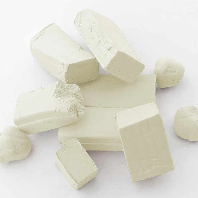 BAZIC Products Cream Modeling Clay, 1 lb, Non-Hardening, for Sculpting Art Crafts, Reusable, Case of 24