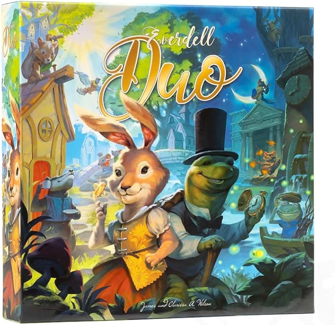 Everdell Duo – 2-Player Standalone Board Game with Competitive, Co-Op & Campaign Modes – Strategy Game with Woodland Theme, Ages 10+, Fast 30-Minute Gameplay