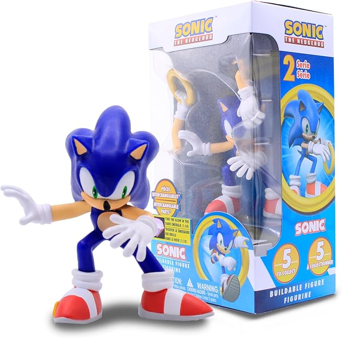 Just Toys LLC Sonic The Hedgehog Action Figures (Sonic Series 3)