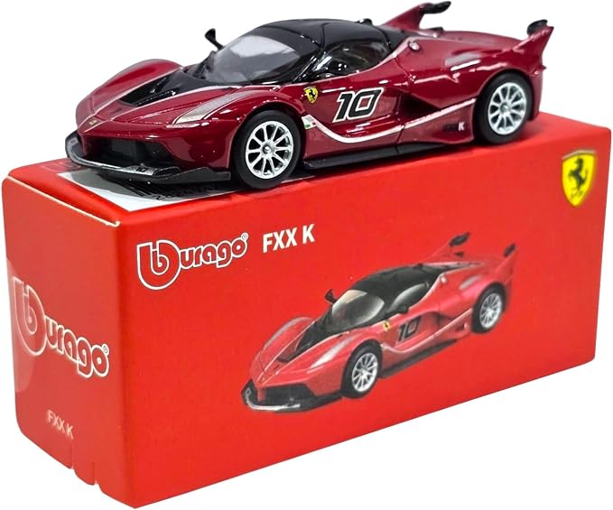 Bburago 1:64 Scale Ferrari Series Model Collection Race Diecast Metal Model Car (FXX-K)