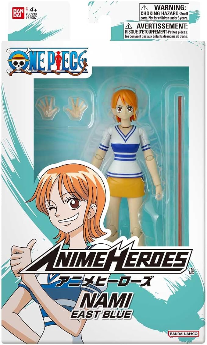ANIME HEROES - One Piece - Nami (East Blue) 6.5" Action Figure