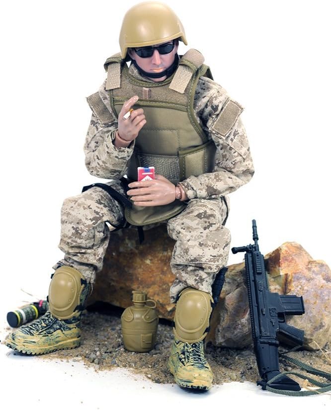 BJPEY 12" Special Forces Action Figures Soldiers Toys 1:6 Scale (Seal)