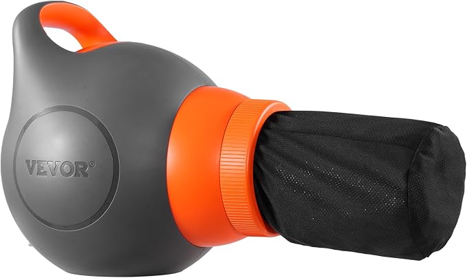 VEVOR Foam Machine, 115 W Party Foam Cannon, Portable Foam Maker with a Tripod Stand, Powerful Foam Party Machine, for Backyard, Pool, Outdoor Events, Birthdays, Celebrations and Party, Grey & Orange