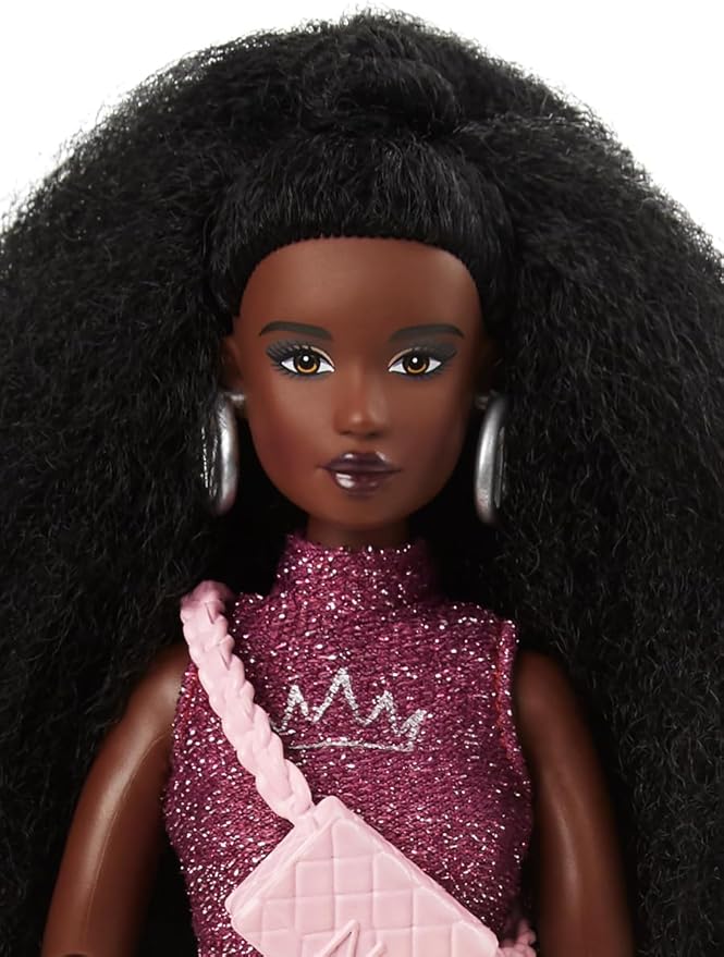 Naturalistas Liya 3 Fashion Doll with Sunday Brunch Fashion Pack, 11.5 Inch Articulated Doll with Authentic Textured Hair, Poseable Collectible Doll for Kids Ages 3+