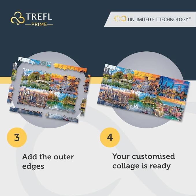 Trefl Palace of Westminster, London, England 1000 Piece Jigsaw Puzzle Prime 27"x19" Thick Cardboard, Creative Entertainment for Adults and Children from 14 Years Old