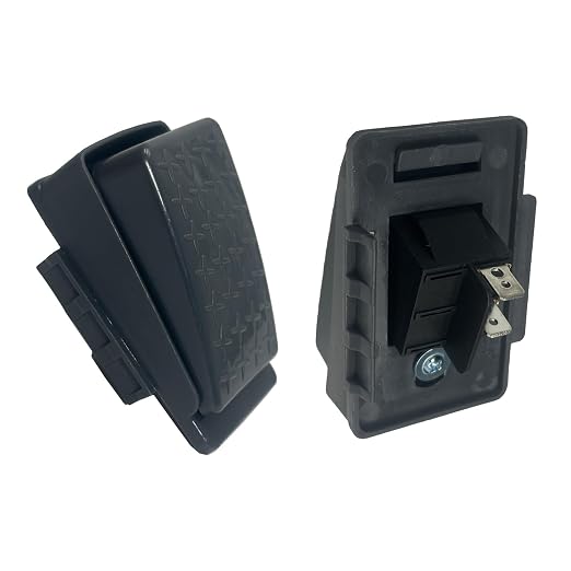 2 Pin 12-Volt 24-Volt Foot Pedal Switch Replacement Parts for Ride On Toys Kids Electric Cars 6V 12V 24V Accelerator Switch Trax Jeep SUV Truck Tractors Black Socket