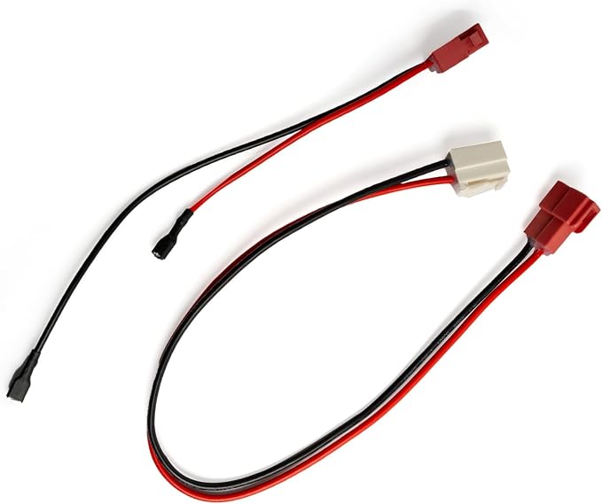 6V 12V 24V Battery Wiring Harness Charger Connector for Ride on car Compatible with Power Wheels Best Choice Products Ford Bronco Raptor Huffy Torex Trax Jeep Parts Ride On Truck Car Wire