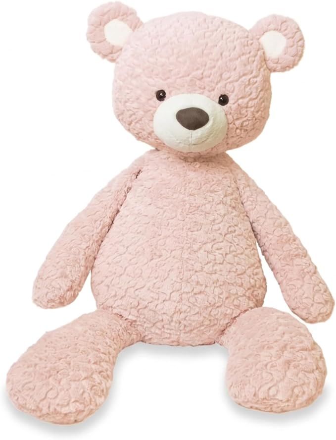 Mary Meyer Teddy Bear - Putty Collection Super Soft Stuffed Animal Plush Classic Toy Plushie, X-Large, Blush Pink