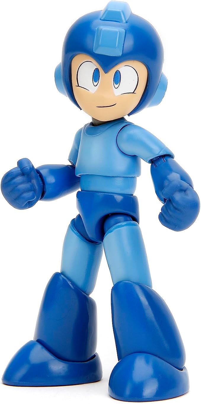 Mega Man 4" Mega Man Action Figure, Toys for Kids and Adults