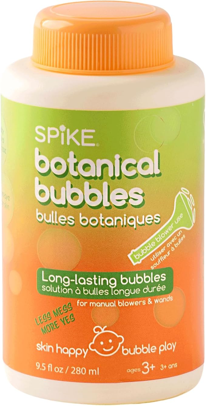 Innobaby Spike LongLasting Outdoor Botanical Bubble Solution 9.5 oz Refill