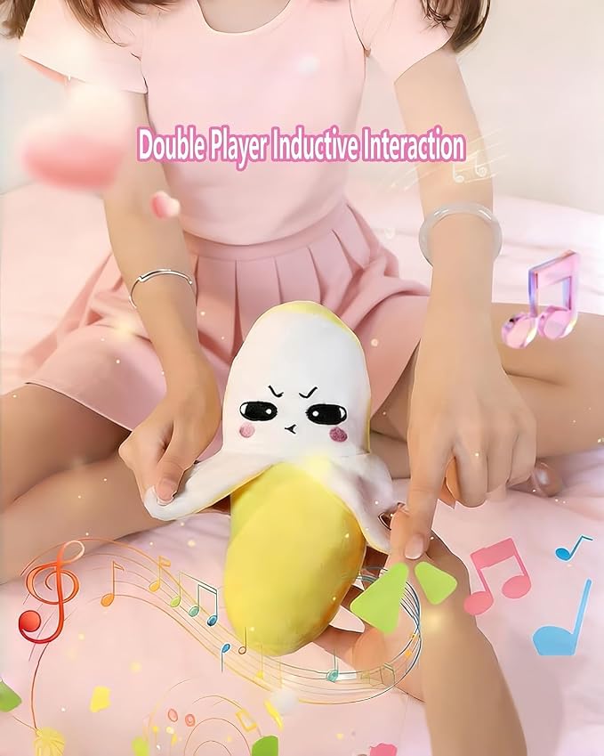 Interactive Musical Sensory Toy, Soft Parent Child Musical Plush Toy with Sounds, Baby Sensory Activity Learning Educational Kid Toy for Multiplayer Interaction, Boy Girl Gift for 6 7 8 9 10 14