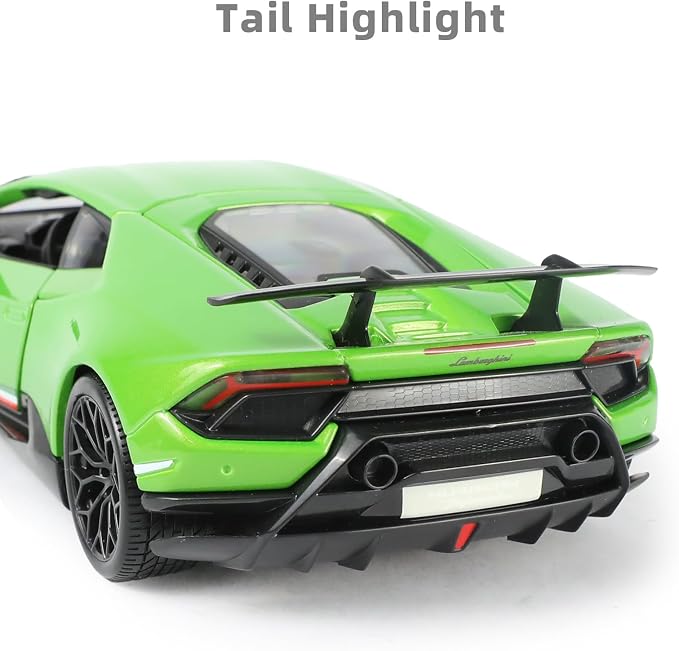 1:18 Car Model Compatible for Lamborghini Huracan Performante Car Model Alloy Metal Diecast Classic Vehicle Vintage Auto Car Collectible Model Gift for Kid Ages 3+