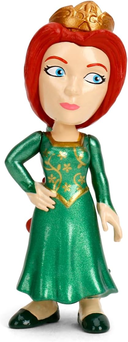 Jada Shrek Metalfigs 4-Pack Movie Collectible Figures 2.5-Inch Die-Cast Scale – Shrek, Donkey, Fiona, Puss in Boots Toys