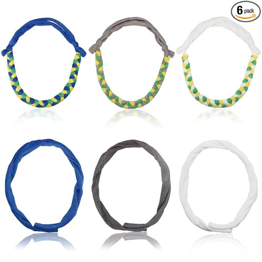 Chew Necklaces for Sensory Boys, Terry Cloth Chewy Necklace Sensory Kids with Chewing, Teething, Biting, Fabric Absorbent Autism Sensory Products with ADHD,SPD, Fidgeting, Anxiety