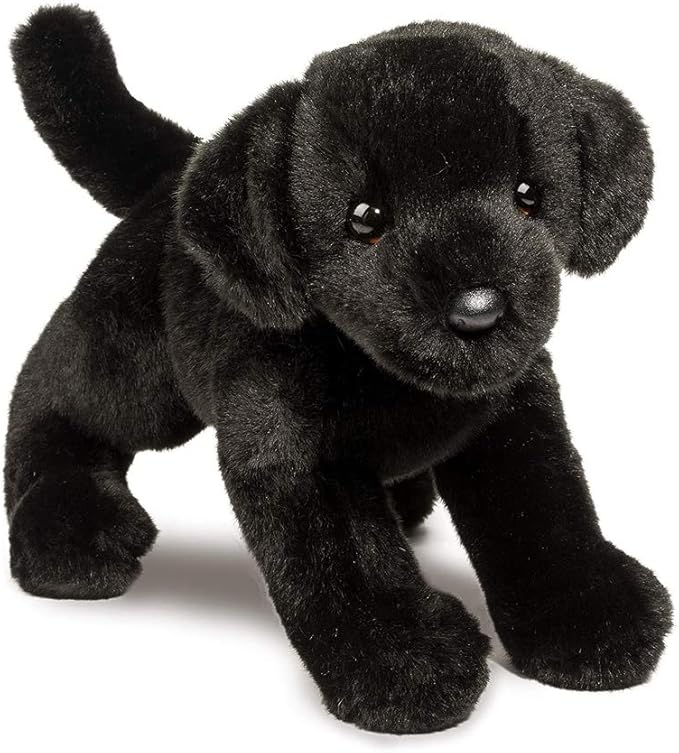 Douglas Brewster Black Lab Dog Plush Stuffed Animal