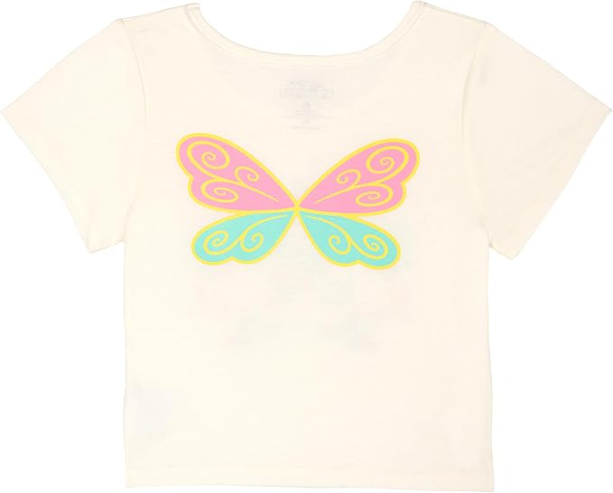 DREAMWORKS GABBY'S DOLLHOUSE Girls' T-Shirt and Tutu Skirt Set with Scrunchie Toddler to Big Kid