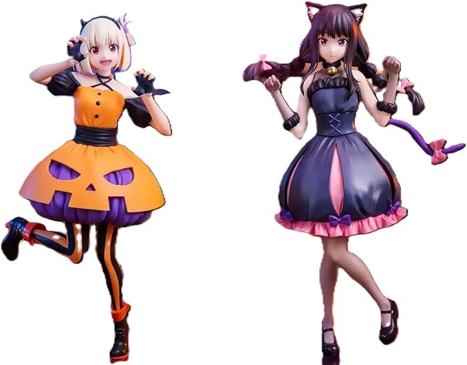 Lycoris Recoil Anime Collectible Figures (Chisato Nishikigi Halloween Ver Figure)