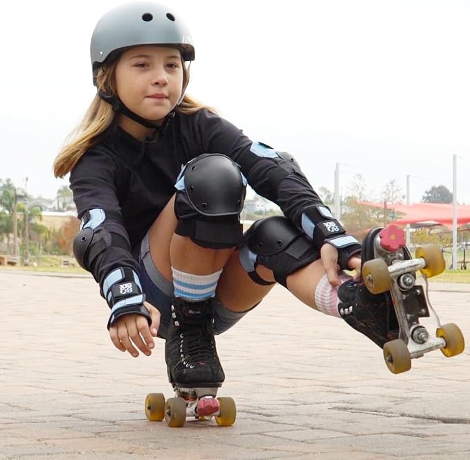 80SIX Triple Certified Multisport Helmet - Ideal for Bike, Scooter, Skateboard, Roller Skate and Inline Skate