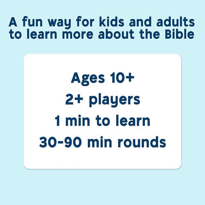 SO YOU THINK YOU KNOW THE BIBLE, a Fun Trivia Game for Families, Fellowships and Bible Study - Great Christian Gift