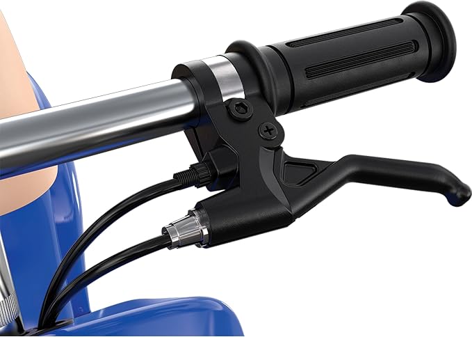 Razor Electric Retro Scooter for Ages 8+, 170 lb Max Weight, Blue, w/ 250W Motor, 12.5” Tires & 24V Battery, Up to 15 MPH, Pocket Mod – Lightweight Ride On Motorcycle Bike for Young and Teen Riders