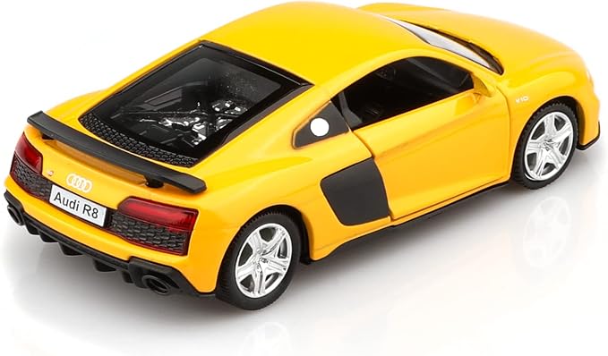 TOKAXI 1/36 Scale Audi R8 Diecast Model Cars,Pull Back Vehicles Toy Cars,Cars Gifts for Boys Girls