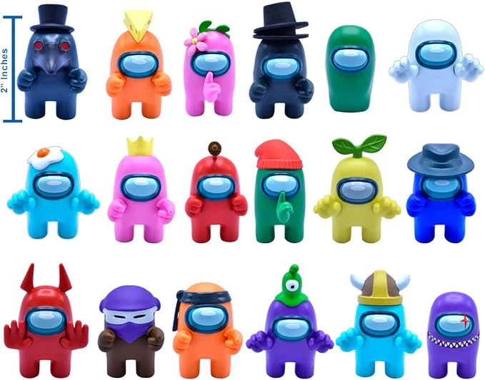 Just Toys – Among Us Mini Figures Blind Bag – 2 Inch Collectible Crewmate Figure, 18 to Collect