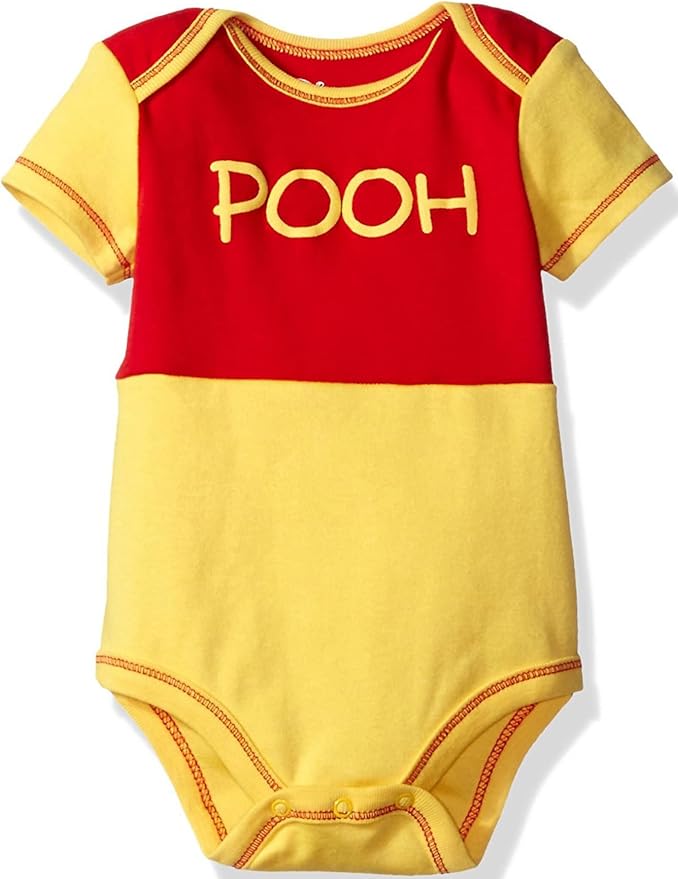 Disney Cosplay Baby Bodysuit and Hat Set Newborn to Infant Sizes (Newborn - 24 Months)