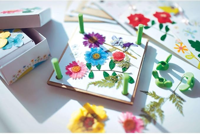 4M - STEAM Green Paper Crafts - Make Recycled Papers, Flower Pressing Art - Eco-Friendly STEAM Craft Paper Kit for Kids Ages 5+ - Learn Sustainability Through Creative Activities
