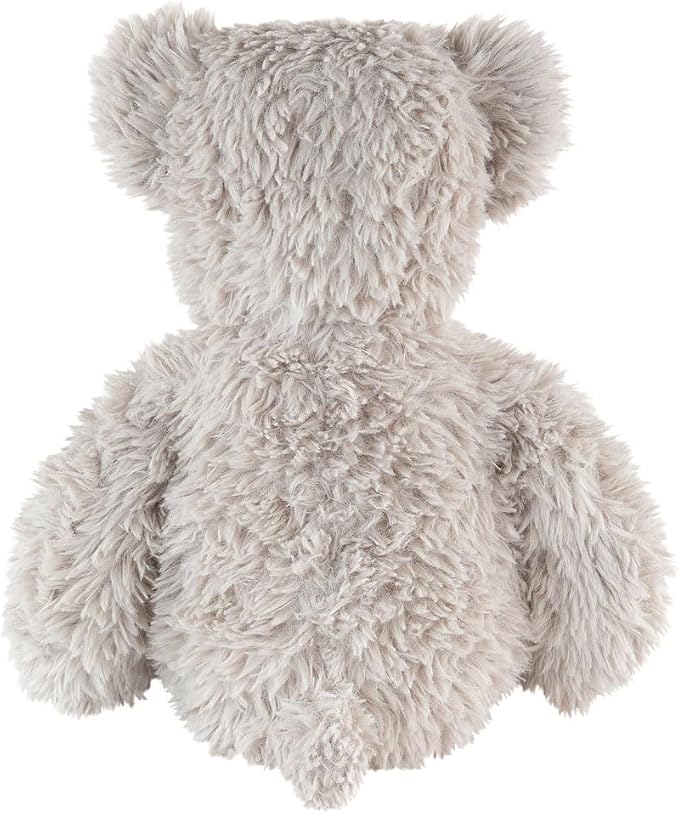 Vermont Teddy Bear Earl Grey Teddy Bear Stuffed Animal | Soft Grey Plush with 100% Recycled Filling, Made in USA | 13 Inch | Super Soft Teddy Bear Collection