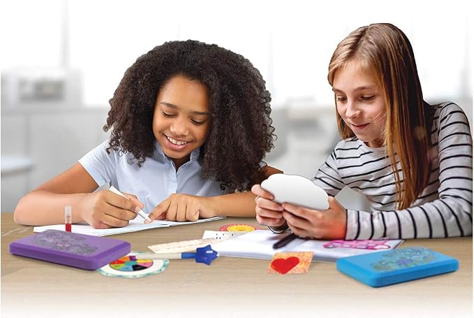 SMARTLAB Toys Girls Only! Secret Message Lab with 25 Hidden Message Science Activities