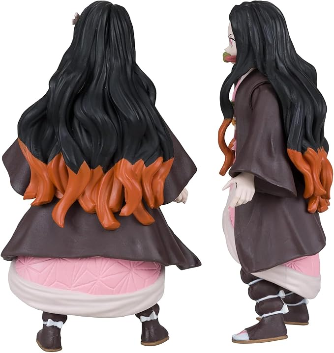 6Pcs Demon Anime Figures Set, Slayer Characters for Anime Fans and Kids (Standing Pose)