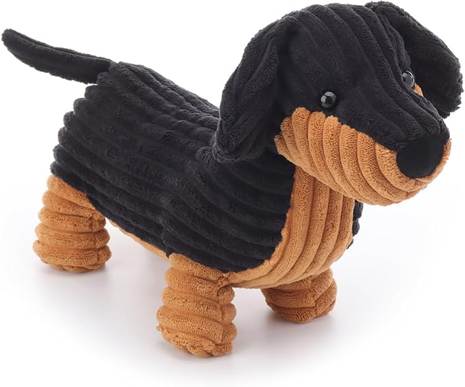 Apricot Lamb Dachshund Fulan Stuffed Animals for Kids, Soft Cute Plush Toys for Baby Girl and Boy, 13.5 Inches