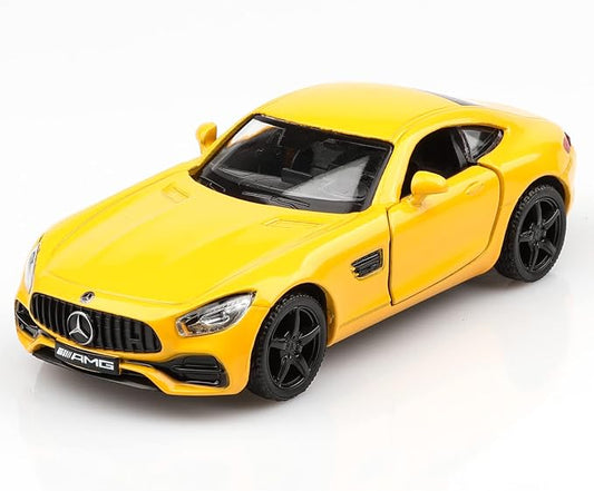 TOKAXI 1/36 Scale Mercedes AMG GTS Diecast Cars Models,Pull Back Vehicles Toy Cars,Cars Gifts for Boys Girls