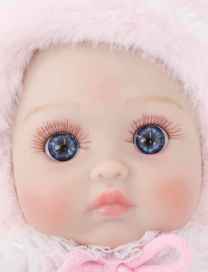 Baby Dolls, 15 Inch Realistic Soft Body Baby Doll Real Life Baby Dolls with Accessories, for 3+ Year Old Girls, Pretend Play, Collection, Gift-Ready (Light Pink)