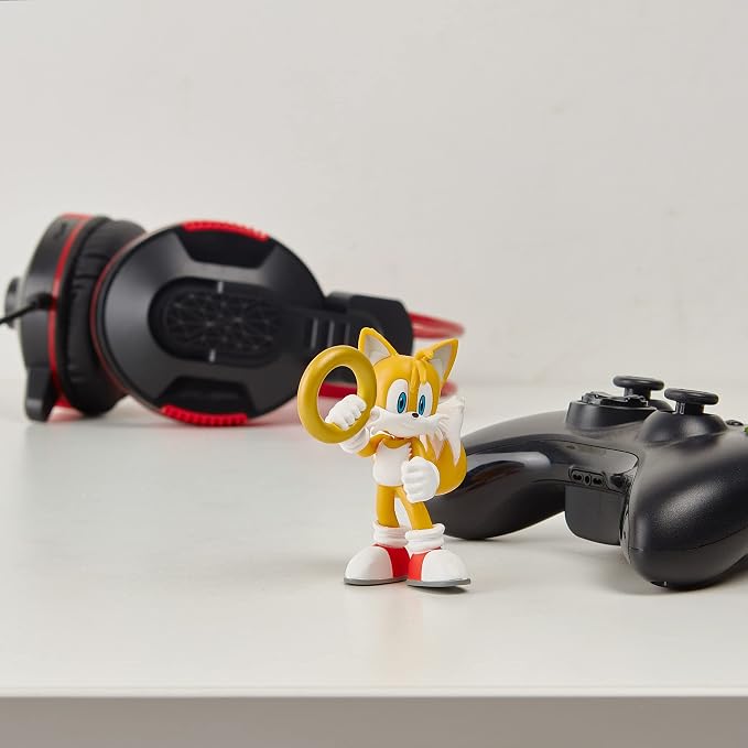 Just Toys – Sonic the Hedgehog Tails Buildable Action Figure 4 in | Buildable 4-inch Tails figure with 4 interchangeable arms. Officially licensed collectible — 5 to collect. Ages 3+.