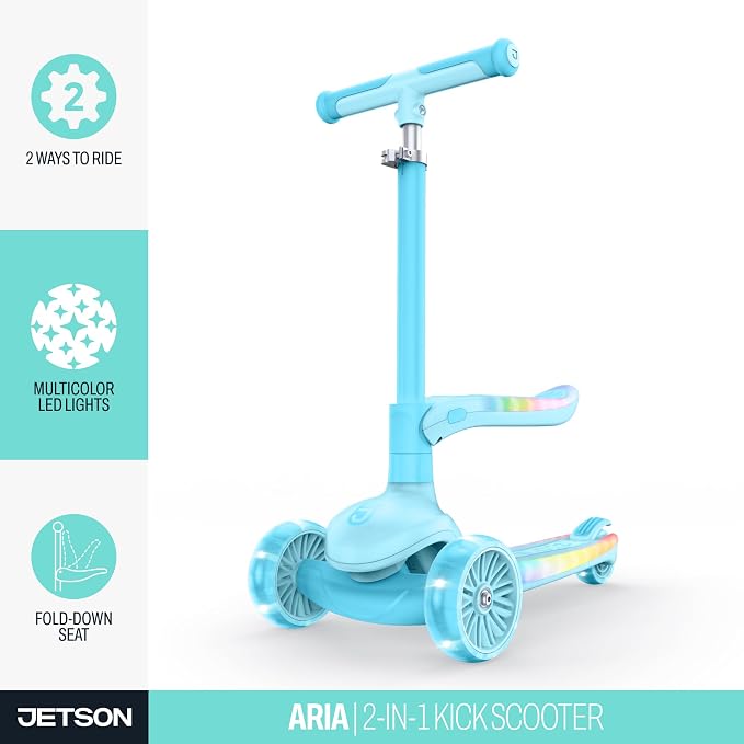Jetson Scooters - Jupiter Mini Kick Scooter, Foldable, Lightweight, Portable