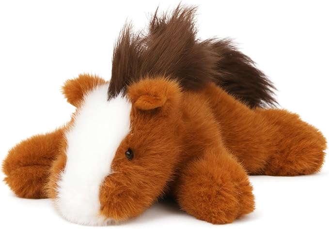 Adorable Horse Stuffed Animal Soft Plush Horse Plush Toy Cute Birthday Gifts for Kids Adults