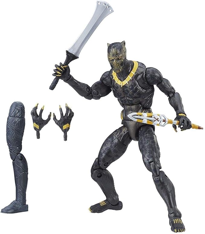 Marvel Black Panther Legends Erik Killmonger, 6-inch