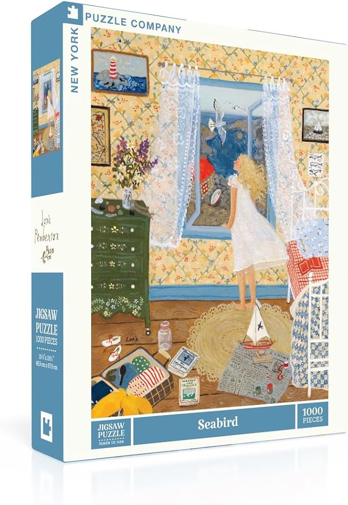 New York Puzzle Company - Loré Pemberton Seabird - 1000 Piece Jigsaw Puzzle for Family Game Nights by Loré Pemberton