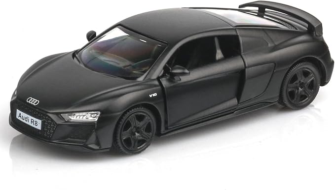 TOKAXI 1/36 Scale Audi R8 Diecast Model Cars,Pull Back Vehicles Toy Cars,Cars Gifts for Boys Girls (Matte)