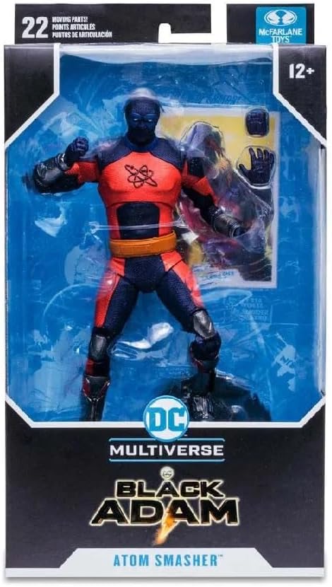 McFarlane Toys DC Black ADAM Movie 7IN Figures - Atom Smasher (Normal Size)