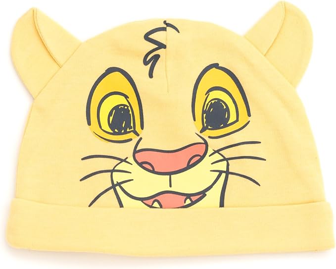 Disney Cosplay Baby Bodysuit and Hat Set Newborn to Infant Sizes (Newborn - 24 Months)